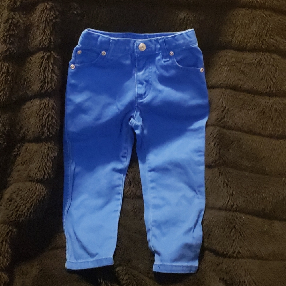 Royal blue jeans